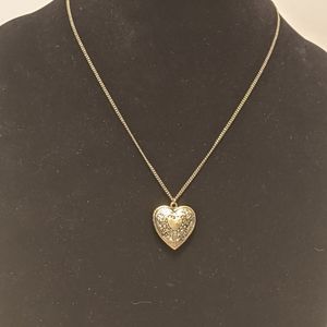 Heart-shaped locket